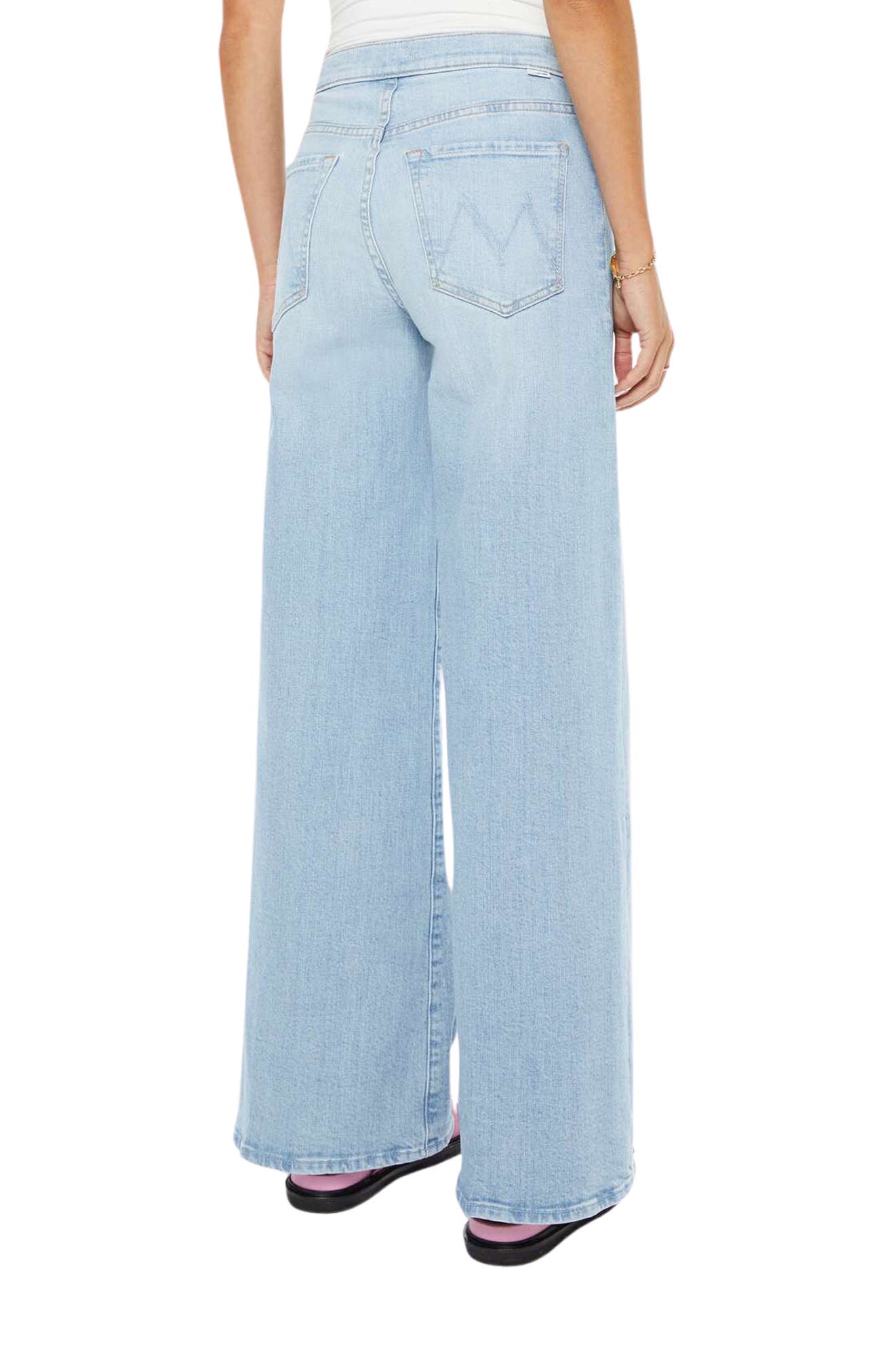 The Tab Roller Skimp Wide Leg Jeans - image 2