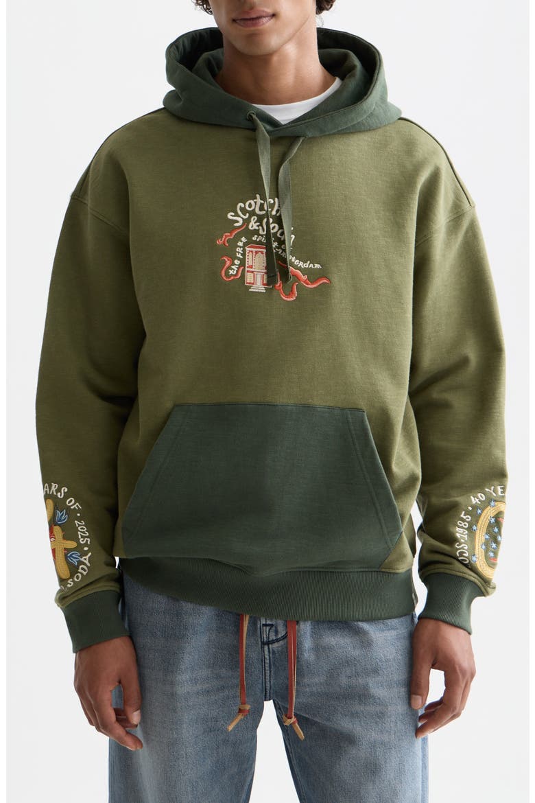 The 40th Anniversary Hoodie, Main, color, OLIVINE