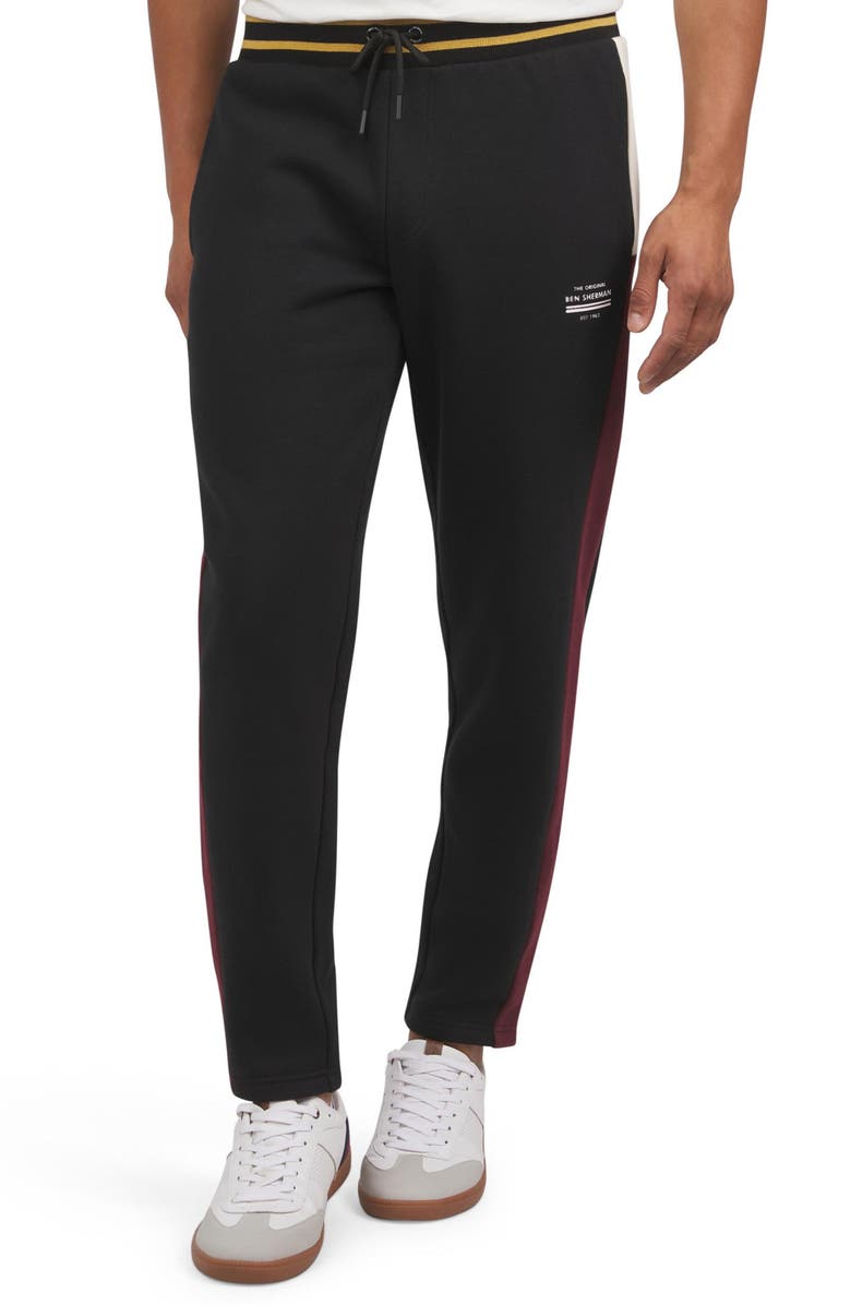Ben Sherman Colorblock Cotton Blend Sweatpants, Main, color,