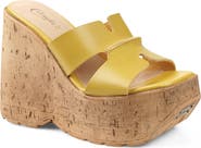 Candie's Marabelle Platform Wedge Slide Sandal