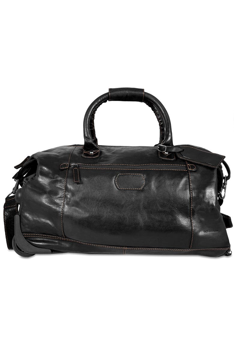 Voyager Wheeled Duffle Bag, Main, color, Black