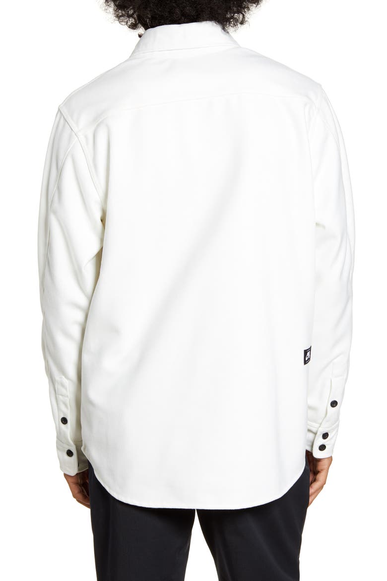 Button Down Shirt Jacket, Alternate, color, SAIL