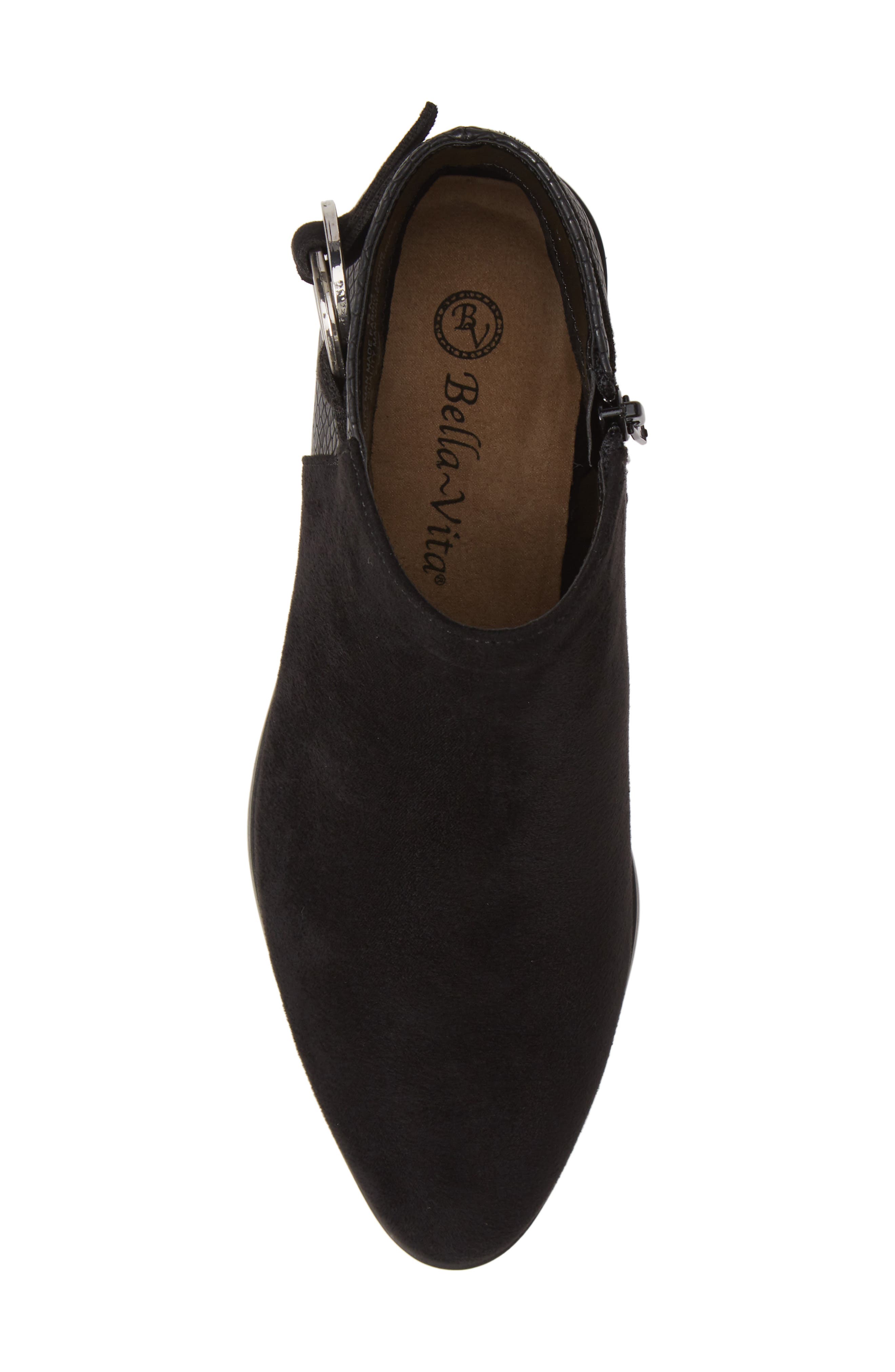 Henley II Bootie, Alternate, color, BLACK FAUX LEATHER