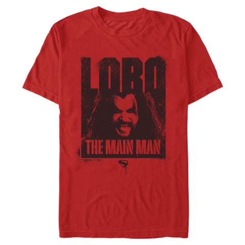 Men's Supergirl The Main Man  Graphic T-Shirt