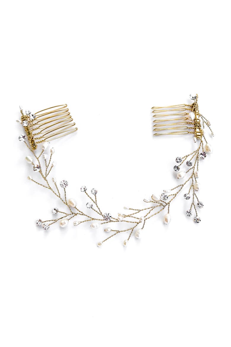 Zylina Halo Comb, Main, color, GOLD