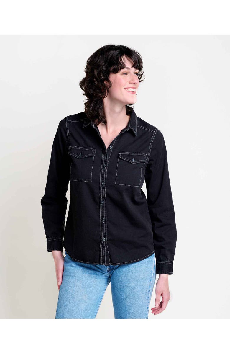 Toad & Co Women's Arroyo Twill Long Sleeve Shirt, Alternate, color,