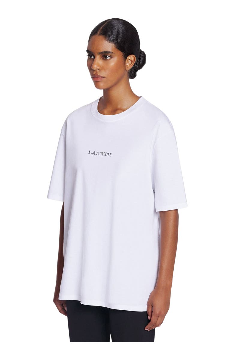 Lanvin Unisex Lanvin Logo T-Shirt, Alternate, color, Black