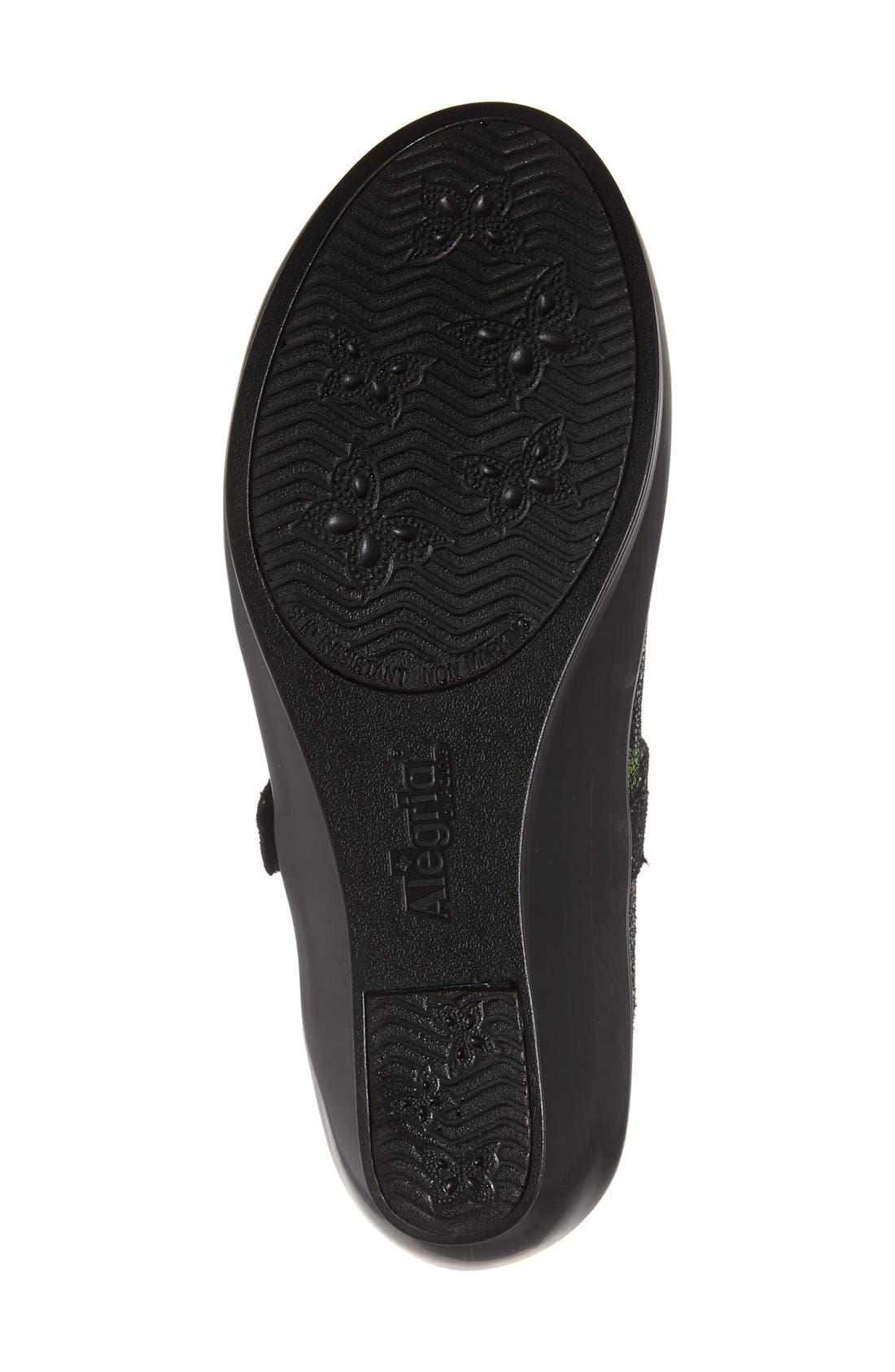 Alegria by PG Lite Alegria 'Flare' Mary Jane Wedge, Alternate, color, 