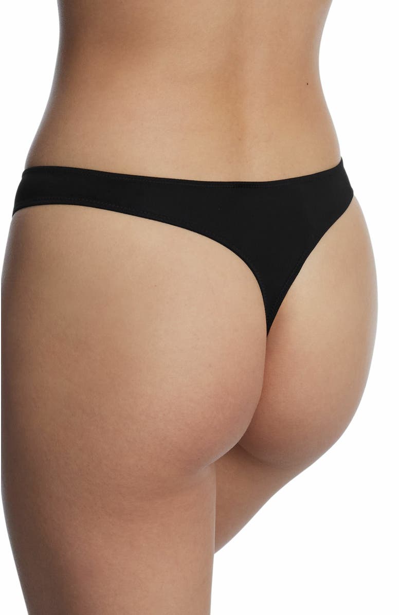 Skarlett Blue Entice Lace Front Thong, Alternate, color,