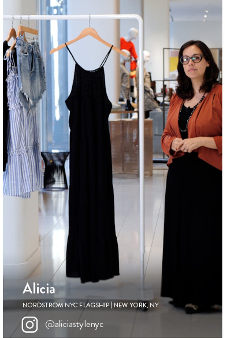 Coastal Halter Neck Cover-Up Dress video