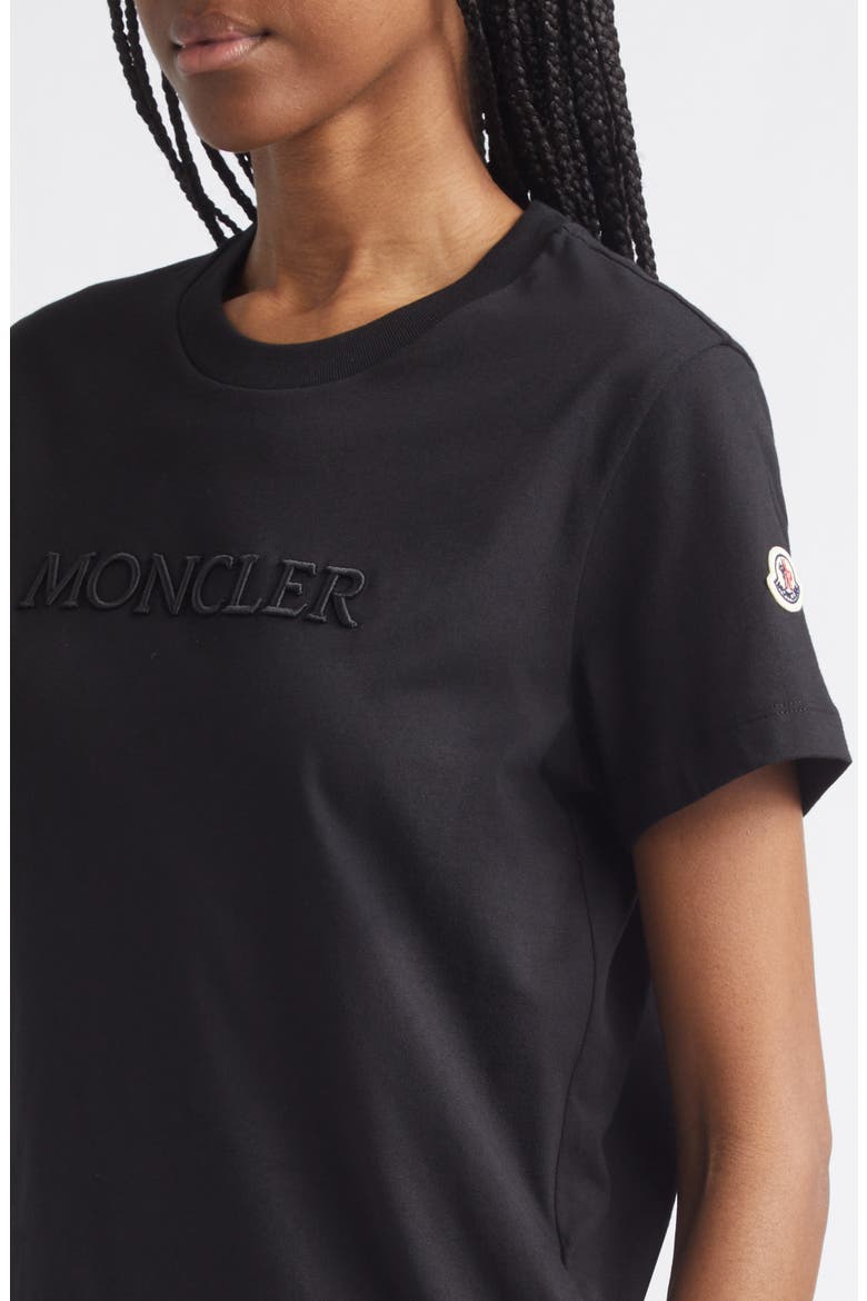 Logo Cotton Jersey T-Shirt, Alternate, color, BLACK
