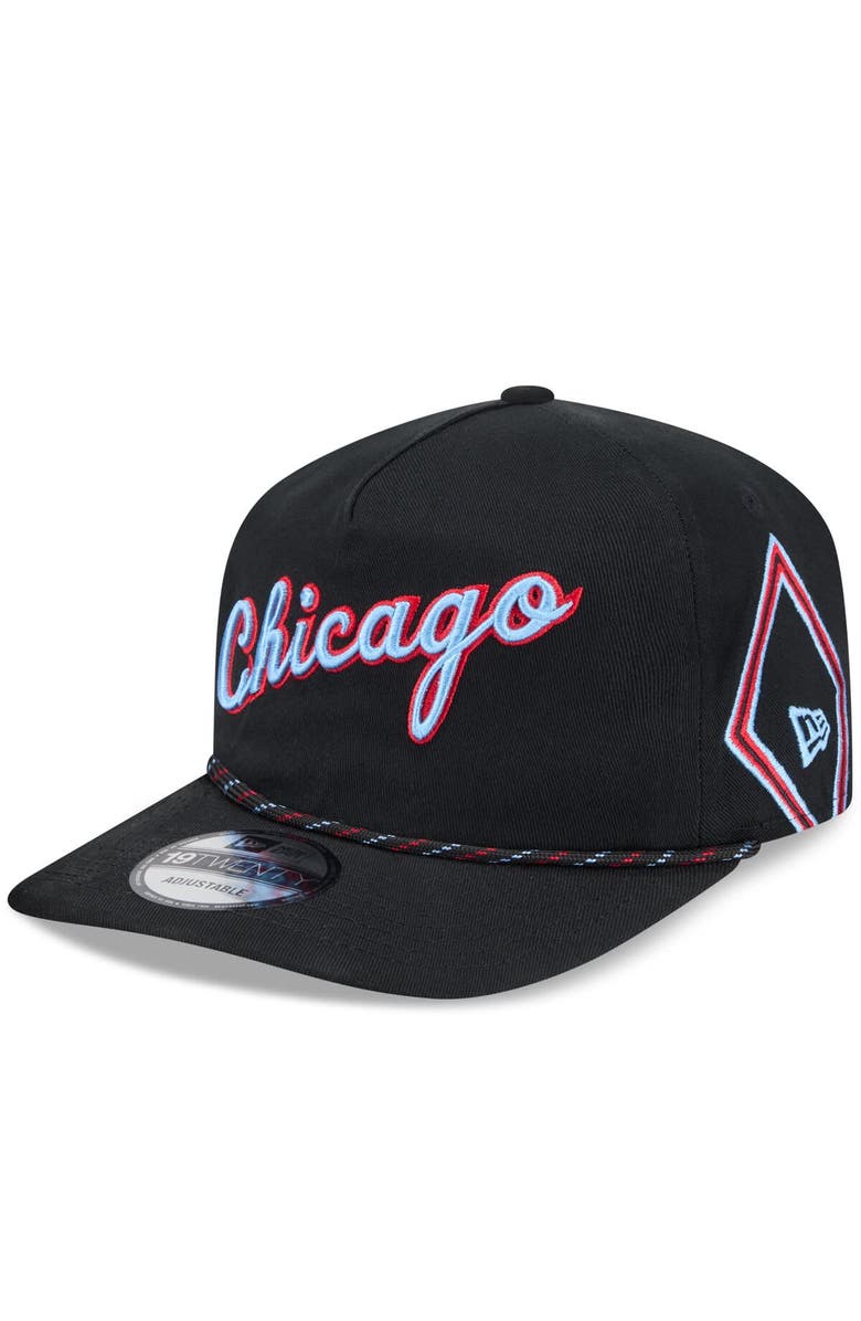 New Era Men's New Era Black Chicago Bulls 2025/26 City Edition 19TWENTY Adjustable Hat, Alternate, color, Black