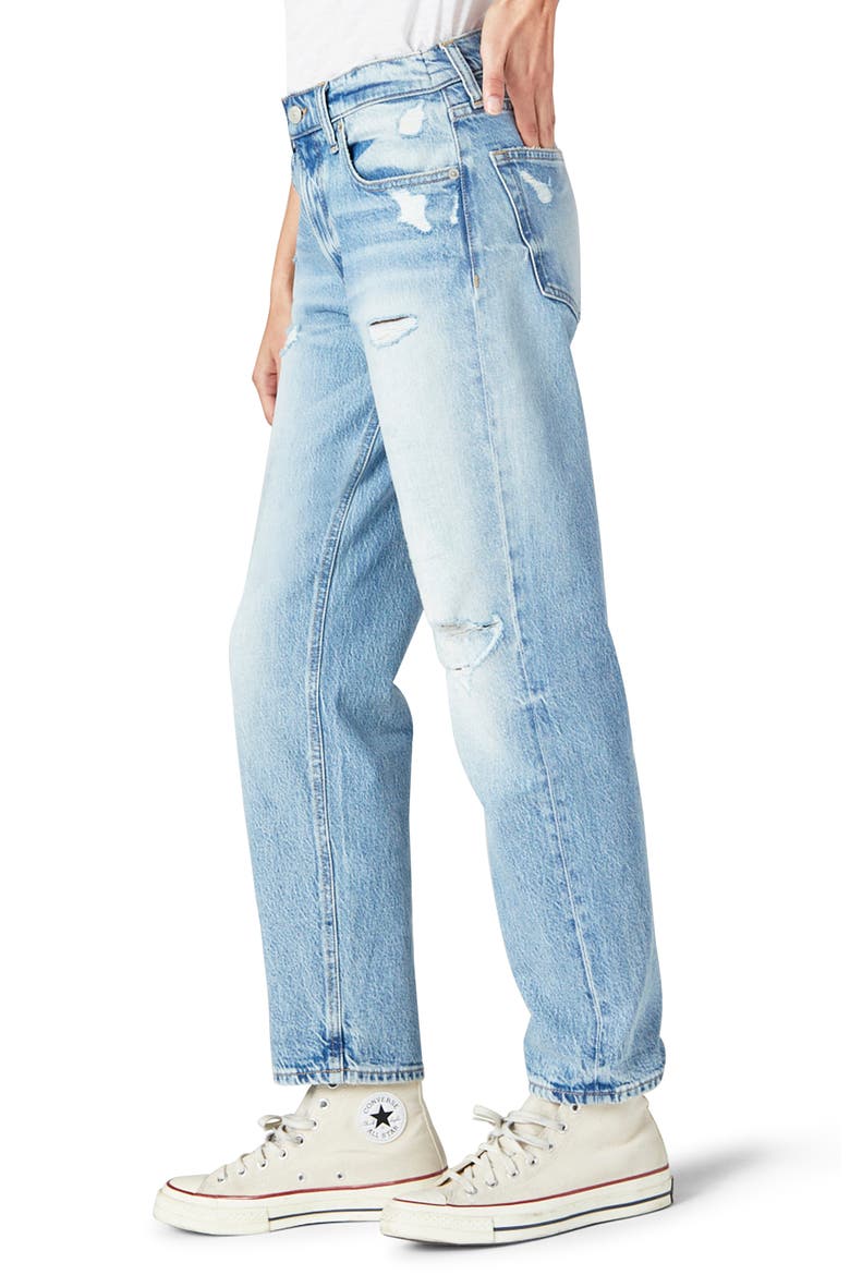 Boyfriend Jeans, Alternate, color, RED CARPET DEST