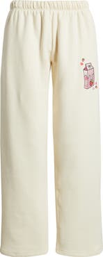 HAPPY CAMP3R You Can't Pour from an Empty Cup Embroidered Sweatpants