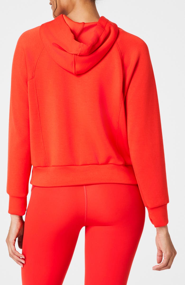 SPANX<sup>®</sup> Air Essentials Pocket Hoodie, Alternate, color, Poppy