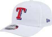 New Era Men's New Era White Texas Rangers COOLERA 9SEVENTY Adjustable Hat