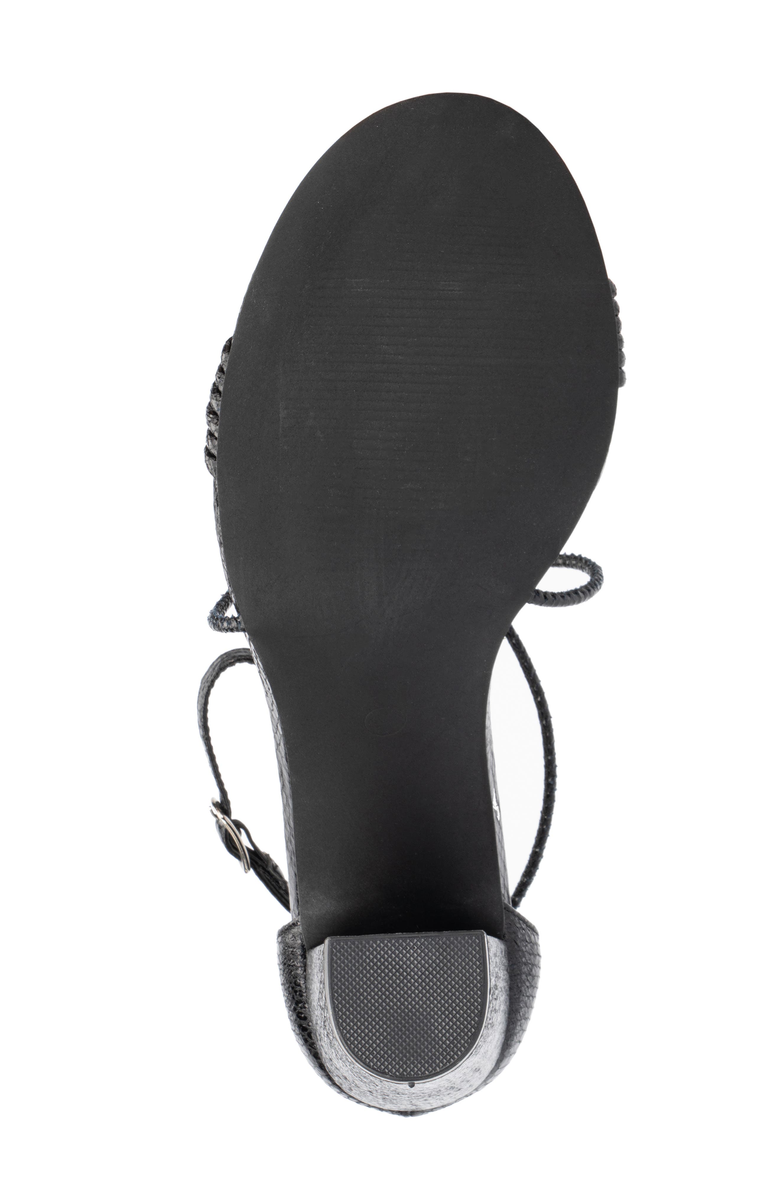 Fashion to Figure Belinda Reptile Embossed Sandal - Wide Width, Alternate, color, 