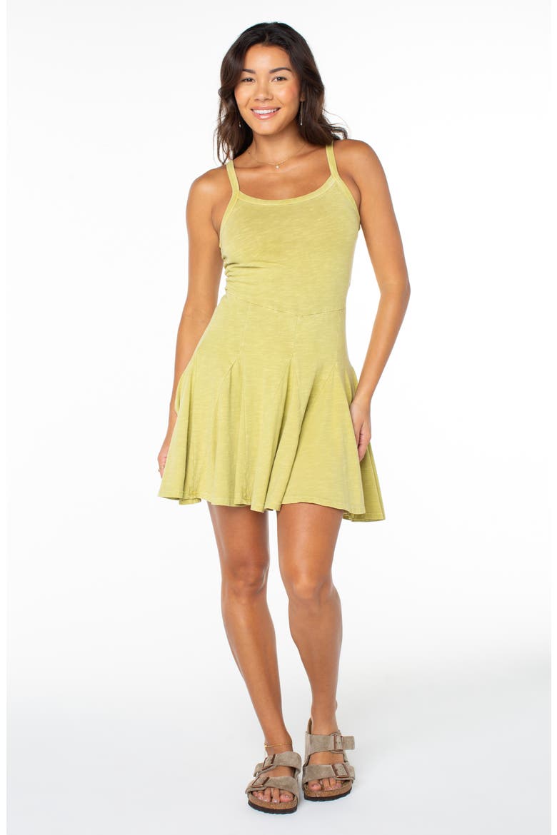 Take You There Cotton Minidress, Alternate, color, OASIS