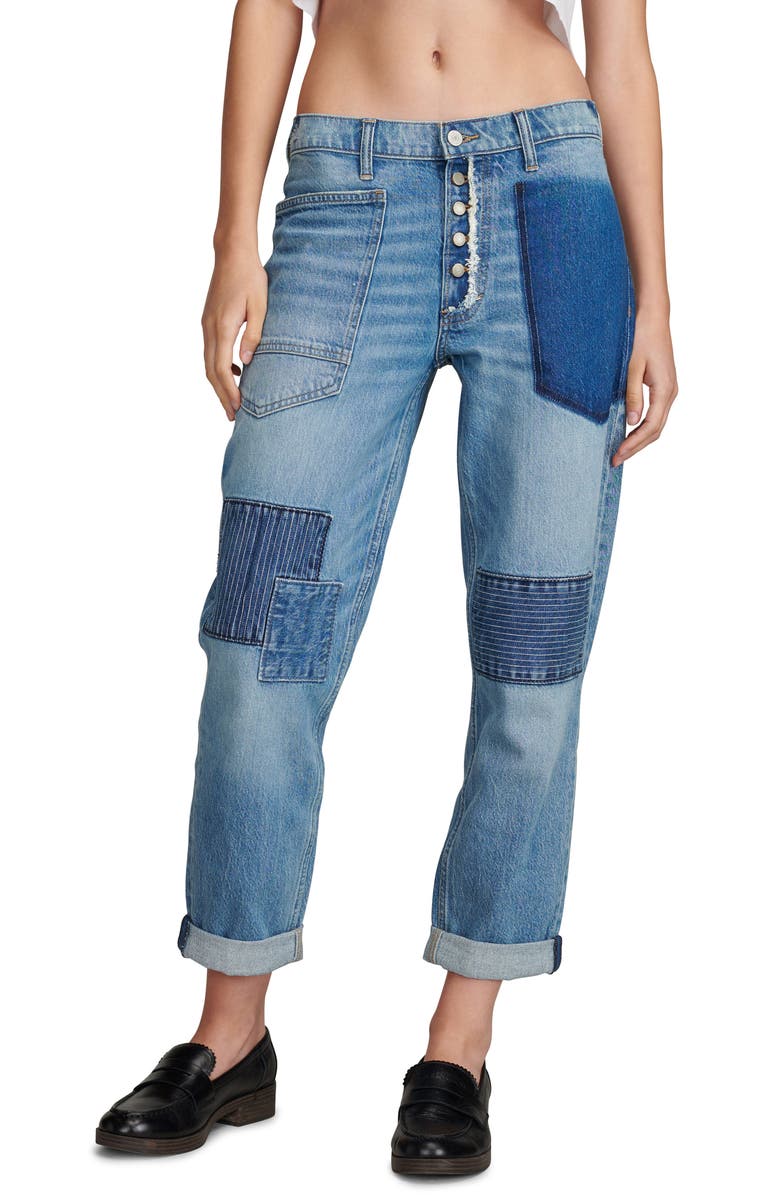 Lucky Brand Mid Rise Boyfriend Jeans, Main, color,