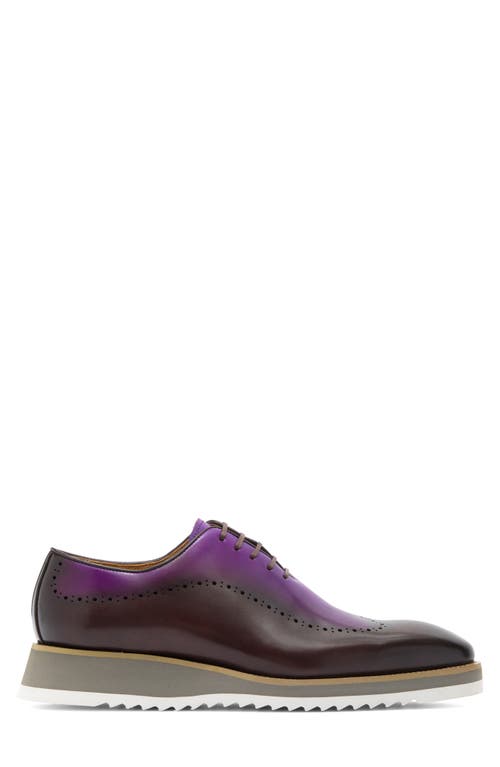 Maison Forte Palomar Wholecut Oxford In Purple