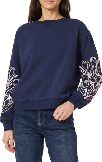 “Scotch & Soda” チェストアートワークスウェットシャツ Scotch & Soda Garment Dye Artwork Crew Sweater Men | Plutosport