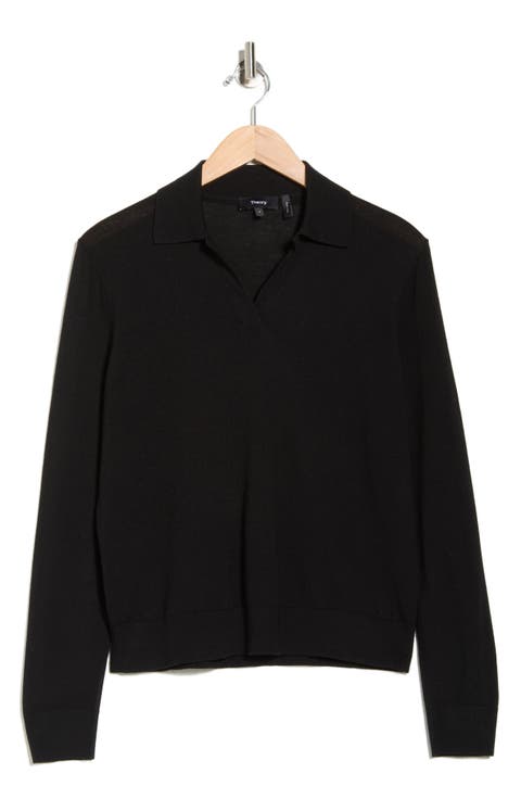 theory luxe 24AW ニットジャケットMusca Colonel 黒 Shop Theory Online | Nordstrom Rack