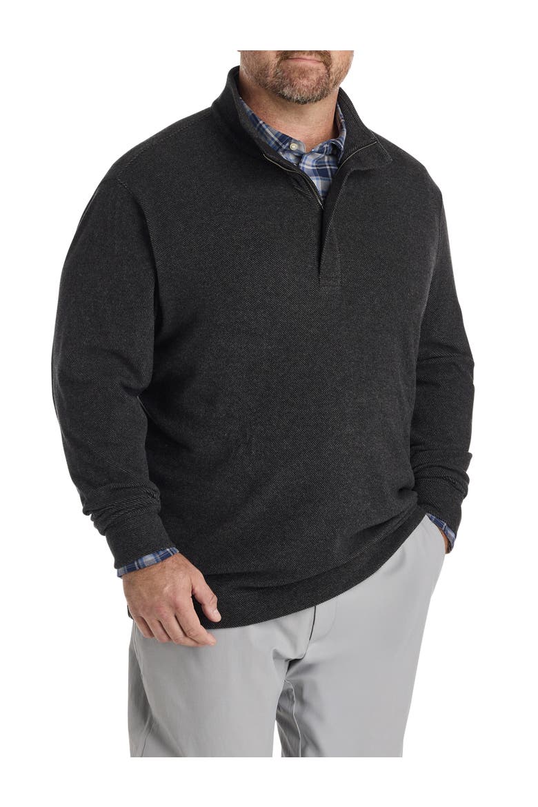 Big & Tall Calmwater 1/4-Zip Pullover, Main, color, NOCTURNE