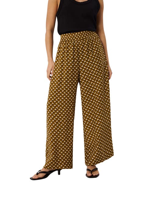 Ikat Spot Crop Trouser