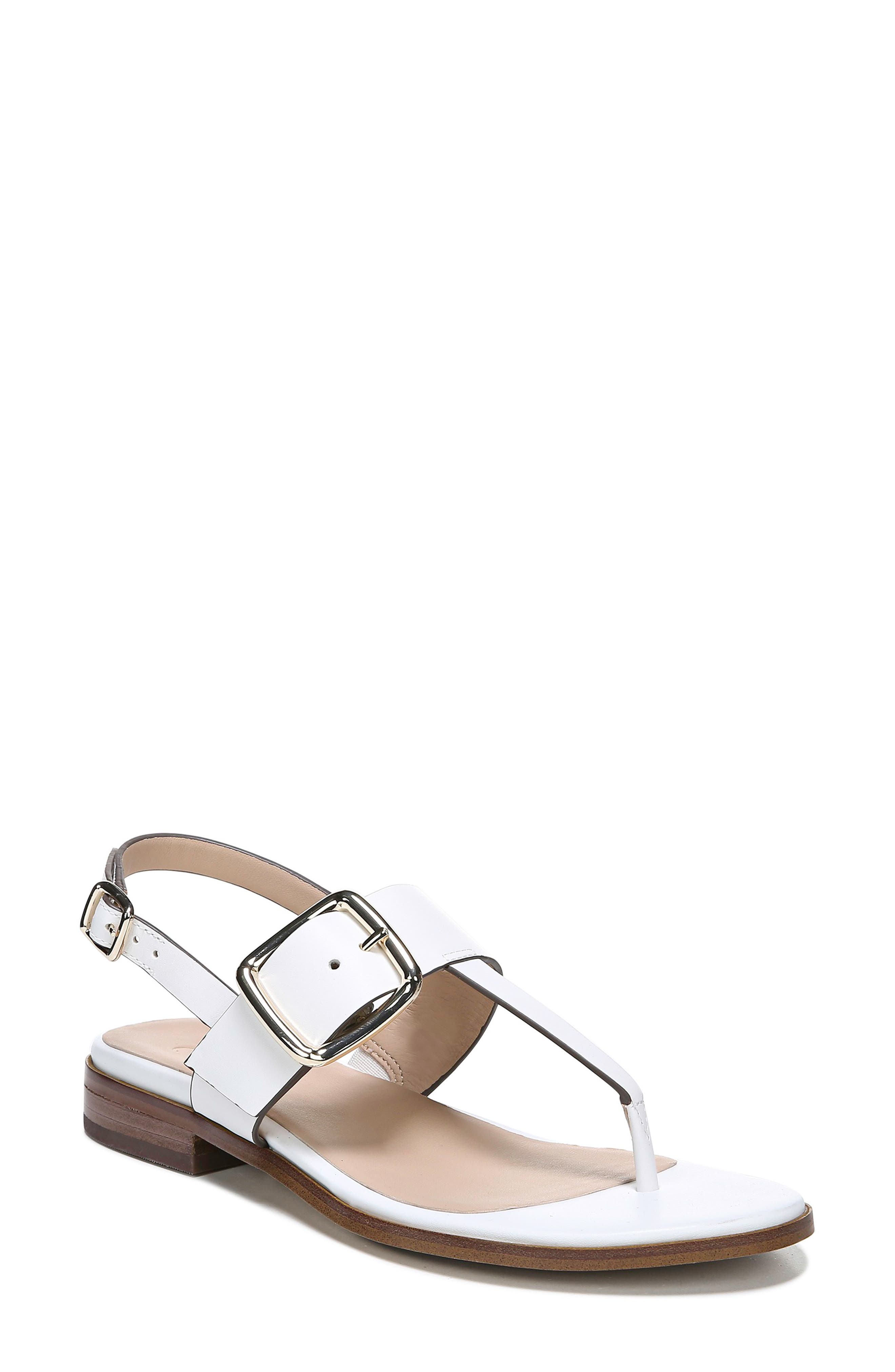 27 Edit Erika Sandal, Main, color, WHITE LEATHER