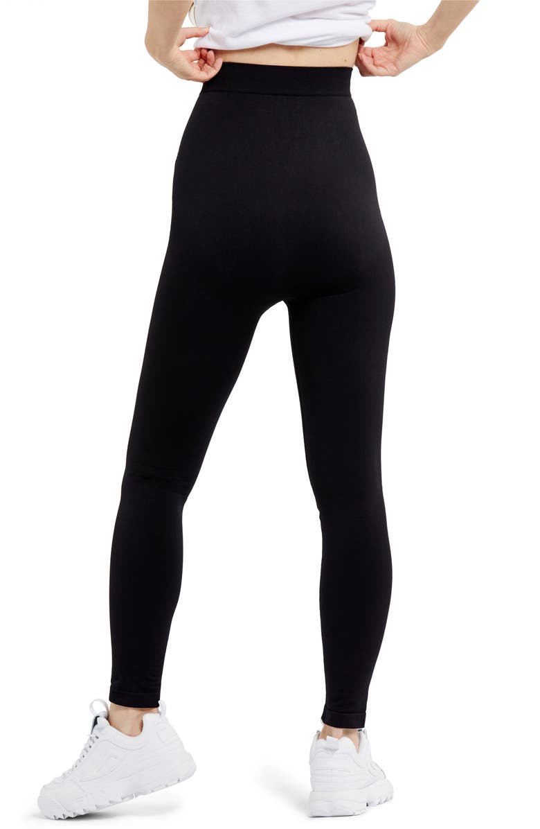 A PEA IN THE POD Seamless Compression Maternity Leggings, Alternate, color, 