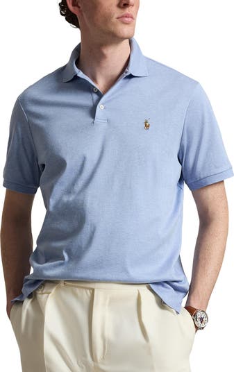 Polo Ralph Lauren Classic Fit Solid Green Cotton Jersey Polo