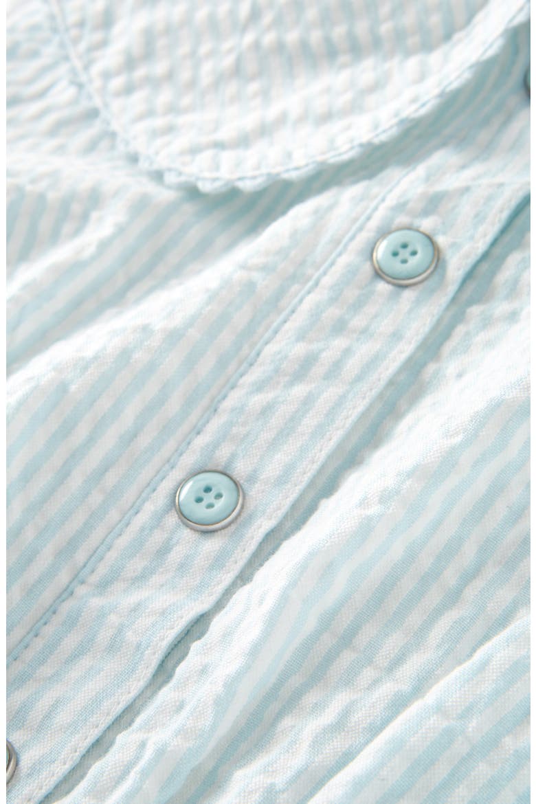 Kids' Peter Pan Collar Cotton Seersucker Jumpsuit, Alternate, color, BLUE OMPHALODES WINNIE STRIPE