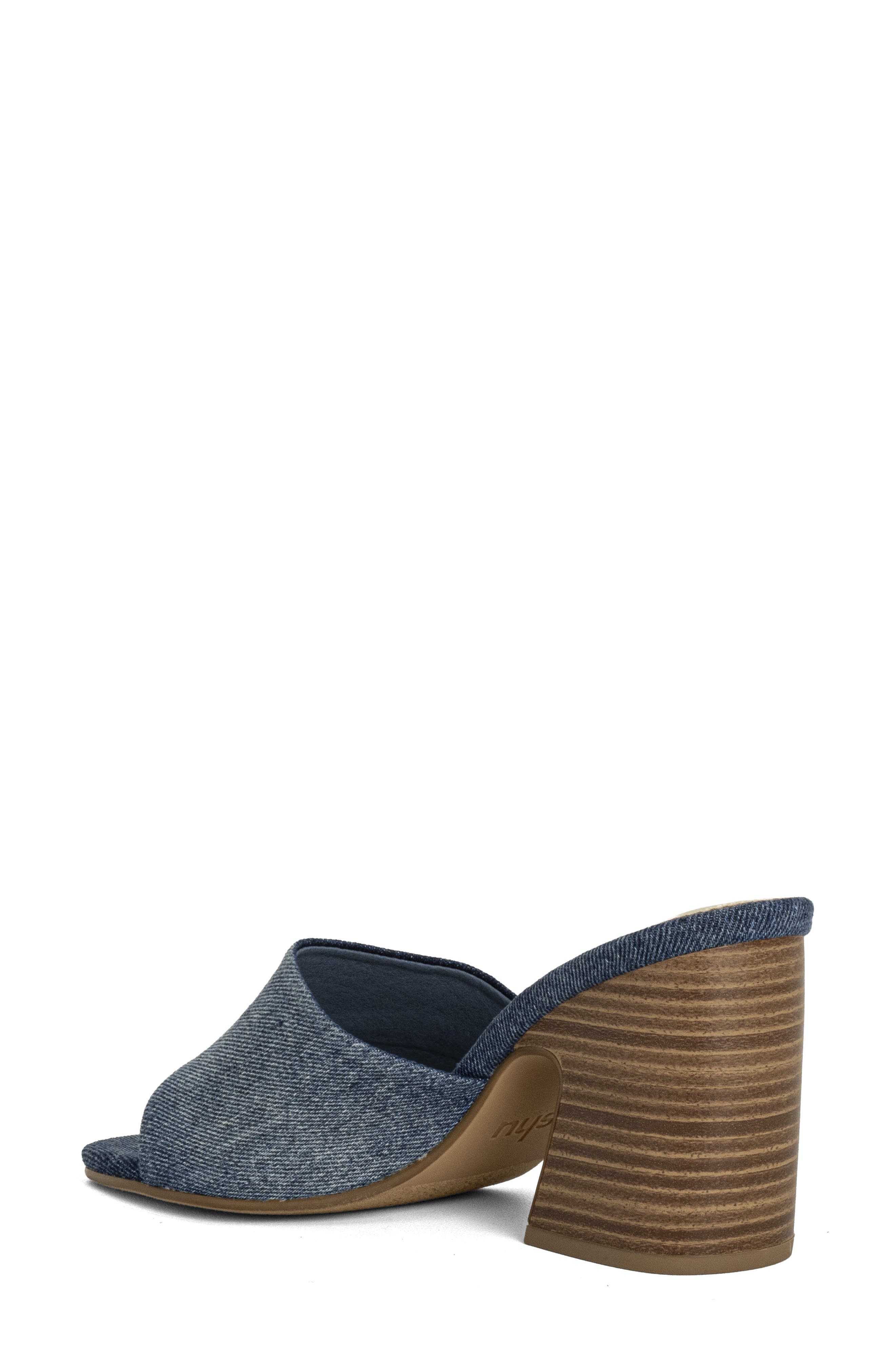 Elsy Slide Sandal, Alternate, color, DENIM