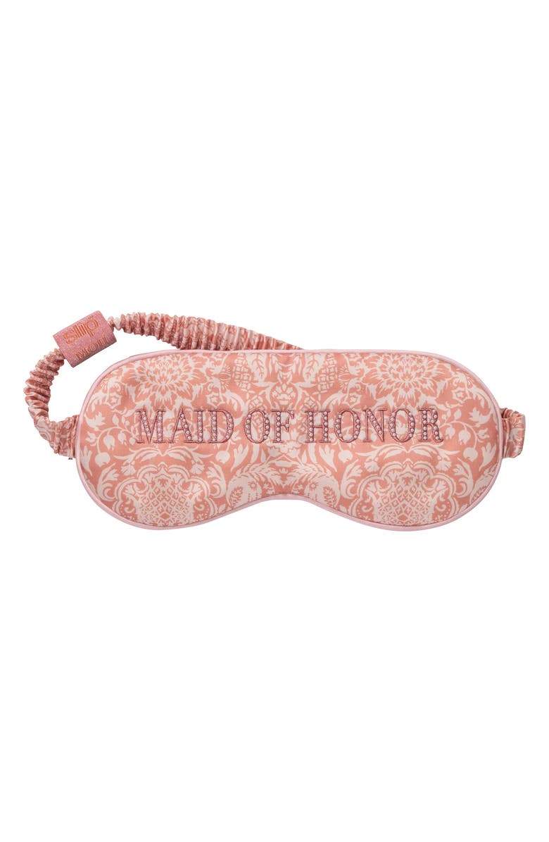 slip Wedding Party Sleep Mask, Main, color, Maid Of Honor