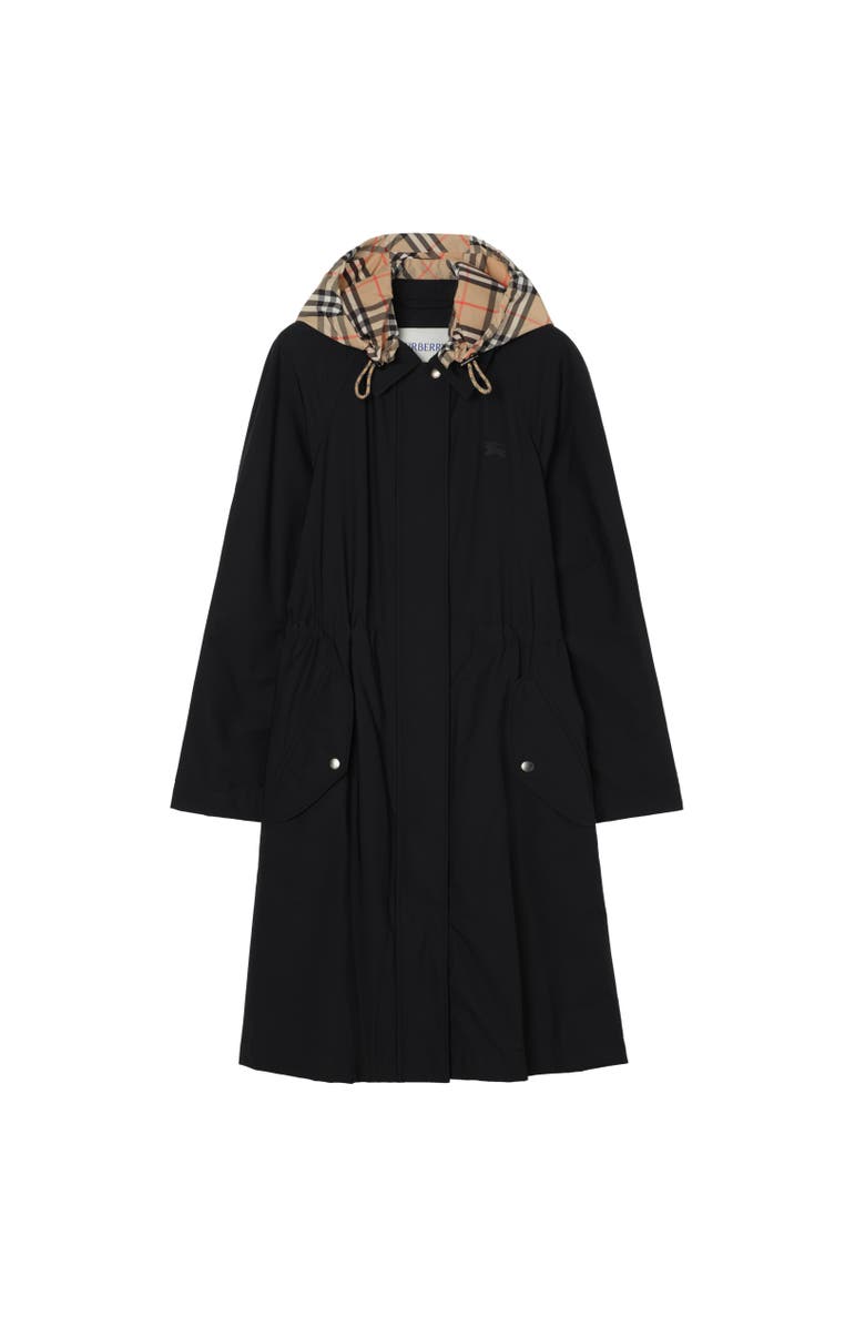 Burberry Newbury Parka, Alternate, color, Black