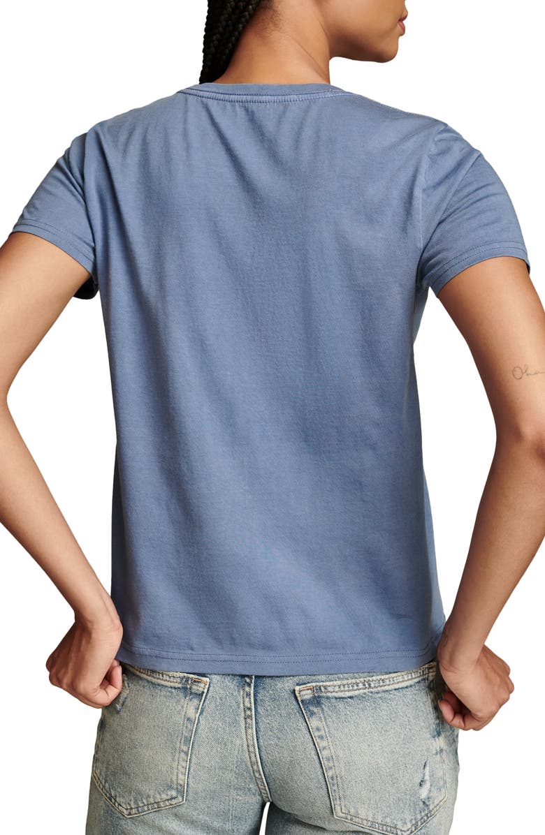 Lucky Brand Virgo Embroidered Cotton Graphic T-Shirt, Alternate, color, 