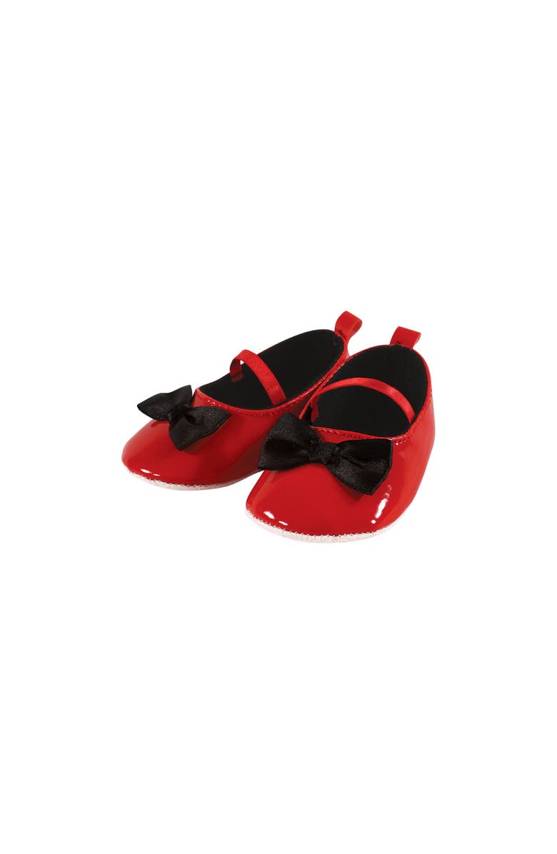 Hudson Baby Cotton Comfort 3Pk Bodysuit, Pants, and Shoes, Alternate, color, Girl Mommy Red Black