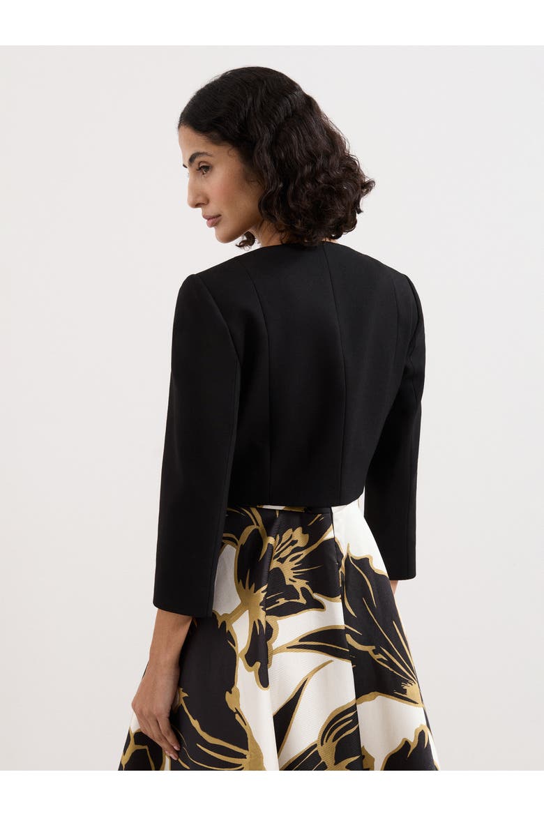 Miranda 3/4 Sleeve Jacket, Alternate, color, Black