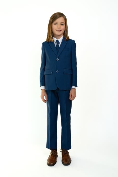 Kids' 007 5-Piece Slim Fit Suit (Baby, Toddler, Little Kid & Big Kid)