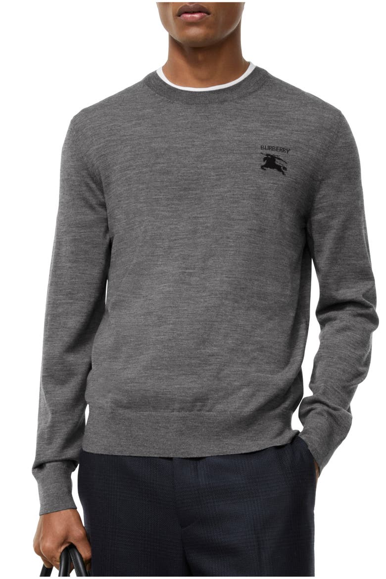 Wool Sweater, Main, color, Grey