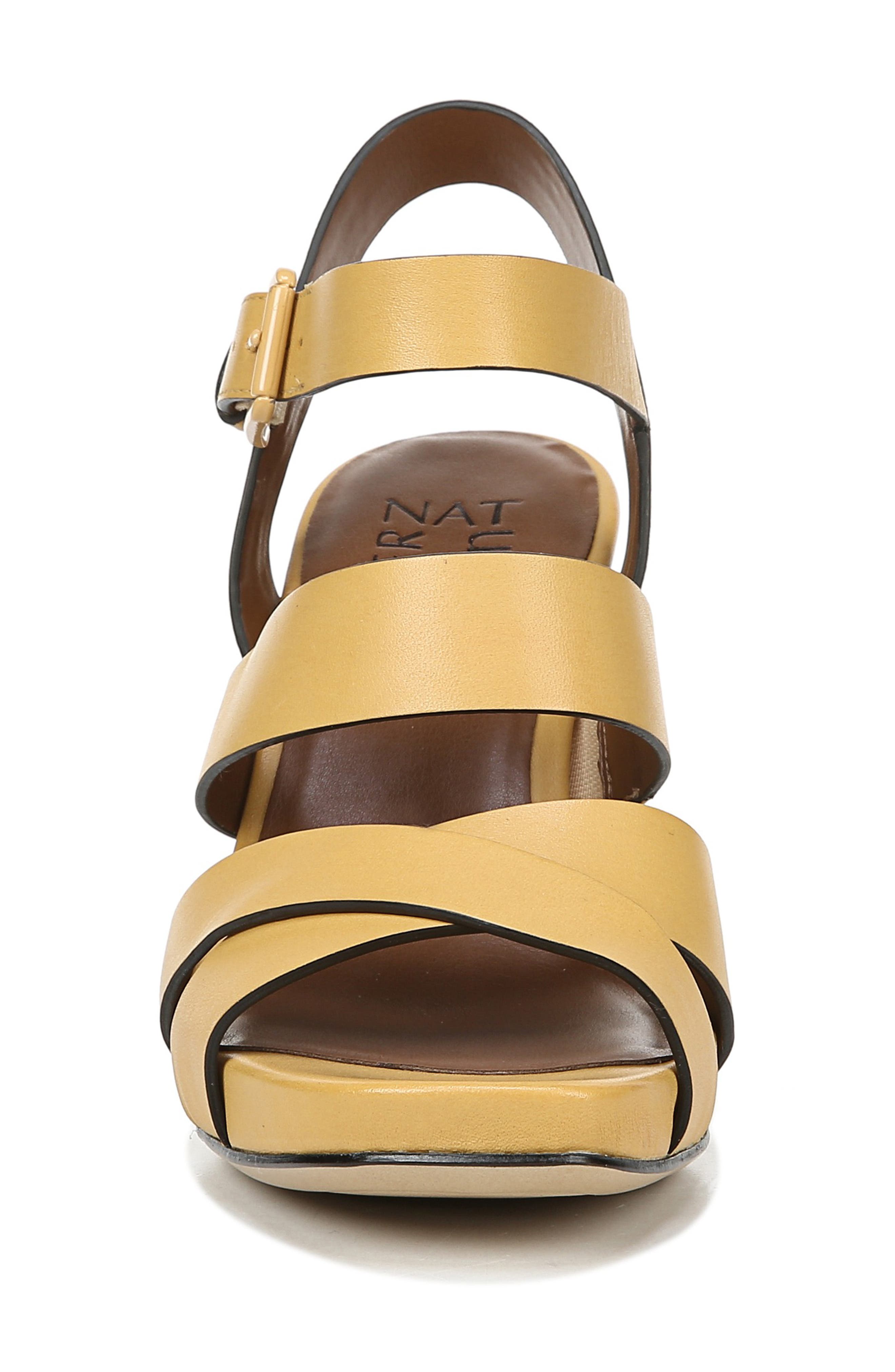Julisa Platform Sandal, Alternate, color, TUSCAN YELLOW LEATHER