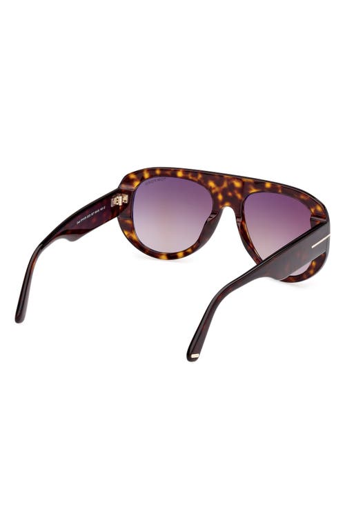 Tom Ford 55mm Pilot Sunglasses In Pink