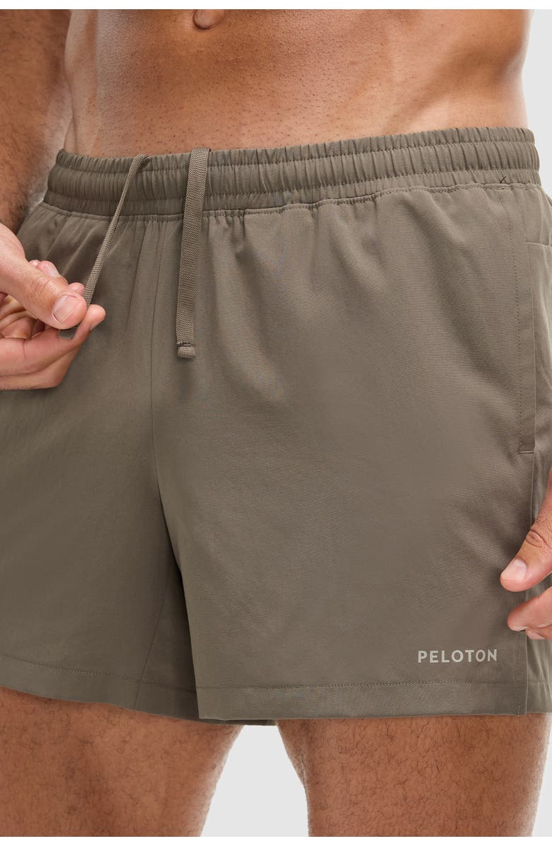 Peloton 5" Lined Performance raining Short, Alternate, color, Bungee Cord