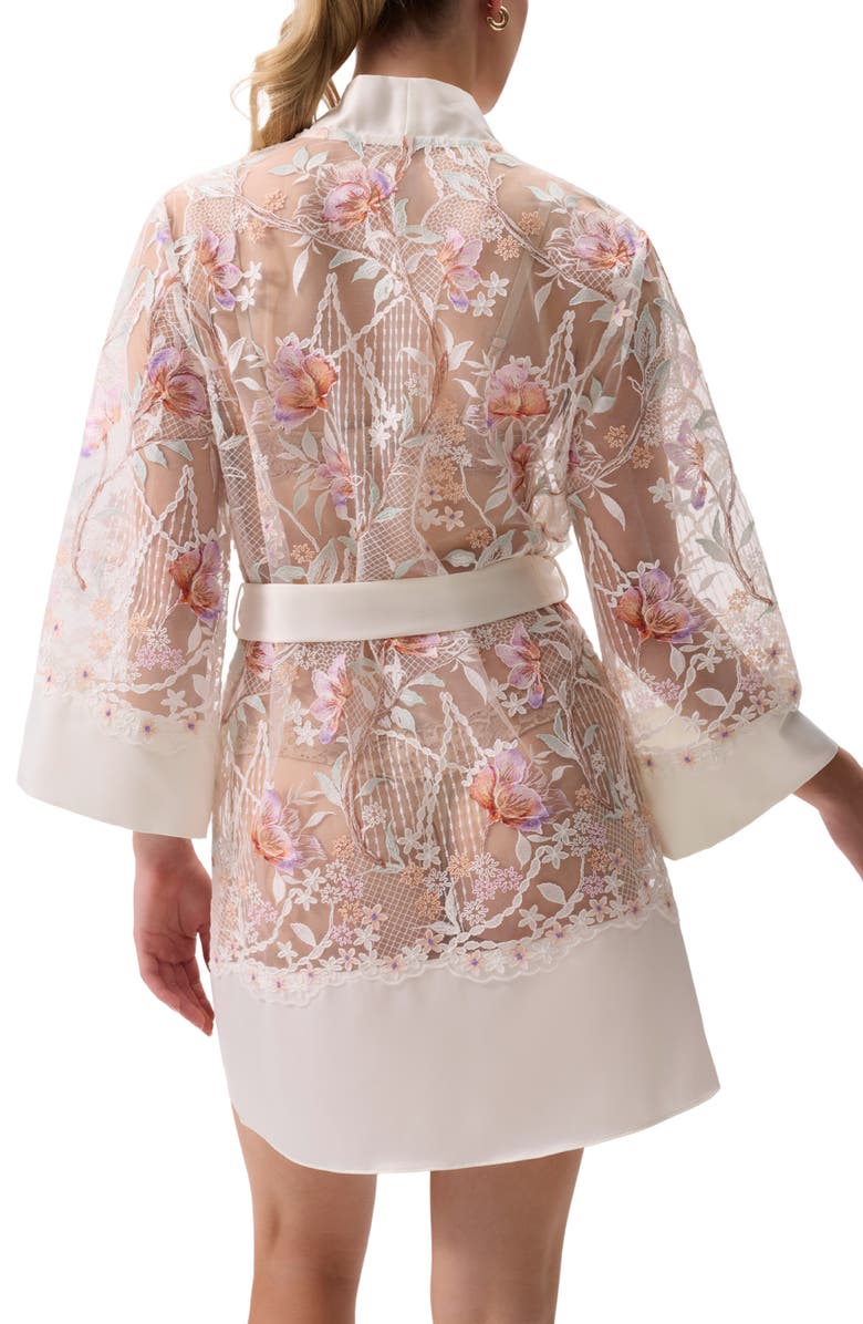 Rya Collection Dearest Sheer Robe, Alternate, color, Watercolor