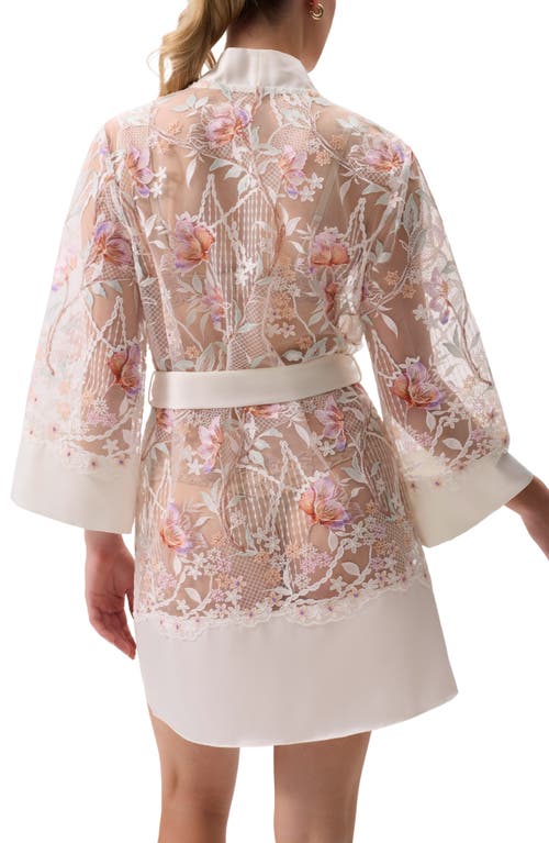 Rya Collection Dearest Sheer Robe In White