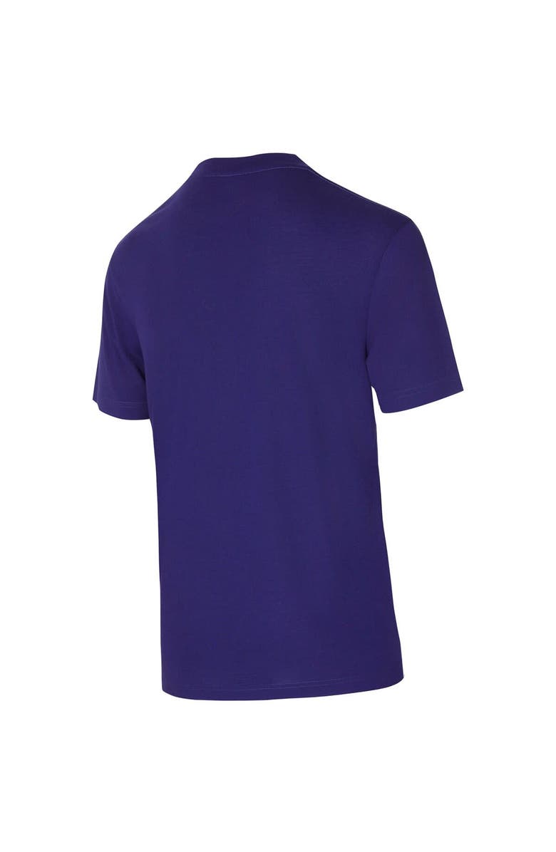 CONCEPTS SPORT Men's Concepts Sport Purple/Black Baltimore Ravens Avondale T-Shirt & Flannel Pants Set, Alternate, color,