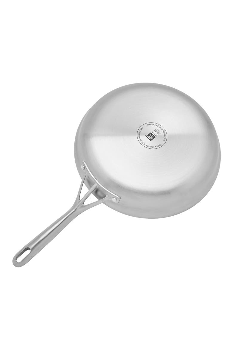 Motion Stainless Steel 12-Inch Fry Pan, Alternate, color, STAINLESS STEEL