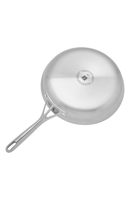 Zwilling Motion Stainless Steel 12-inch Fry Pan In Silver