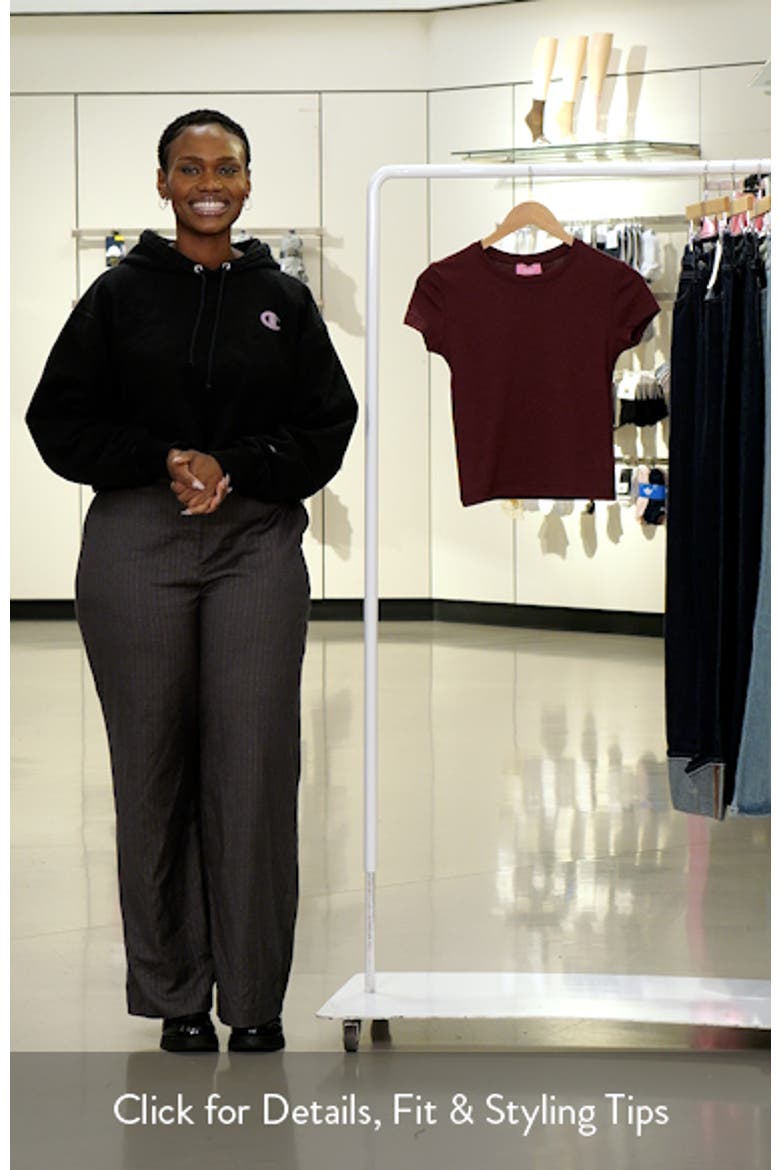 Natalie Stretch Cotton T-Shirt video