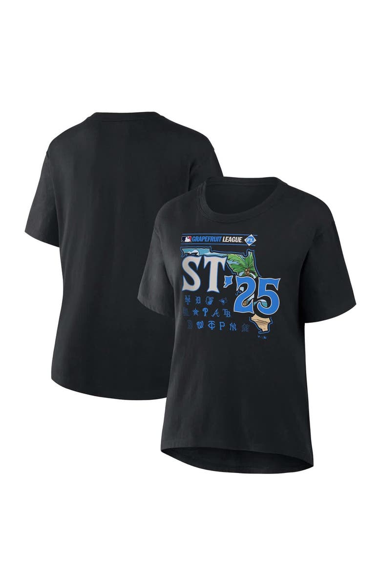 FANATICS Women's Fanatics Black MLB 2025 Spring Training Grapefruit League T-Shirt, Alternate, color, 